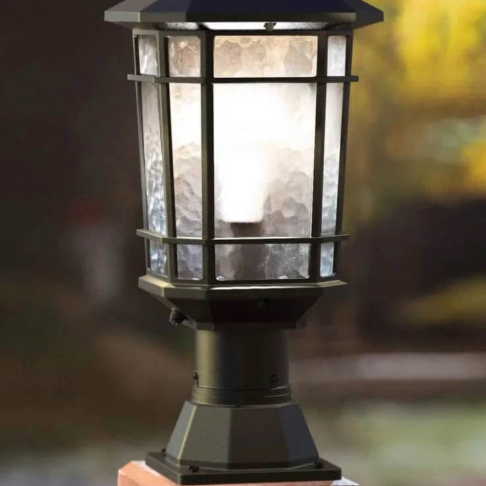 Elegant Black Outdoor Lantern